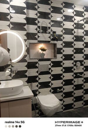 Bathroom in 3 BHK Builder Floor at Sector 85 – for Sale