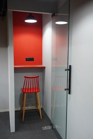 Building Lobby in  Office Space at Zion Z One, Bodakdev – for Rent