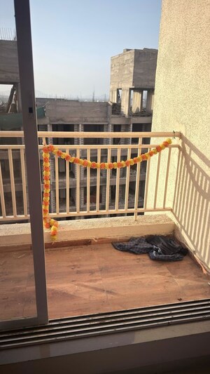 Balcony in 1 BHK Apartment at Aarav Subhash Residency, Titwala – for Rent