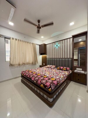 Bedroom in 1 BHK Apartment at Deeplaxmi Shreeji Meadows, Katrap – for Sale