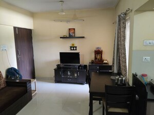 Living Room in 2 BHK Apartment at Awesome Residency, Baner – for Rent