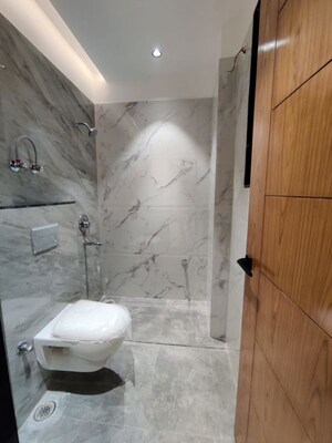 Bathroom in 3 BHK Builder Floor at Green Fields Colony – for Rent