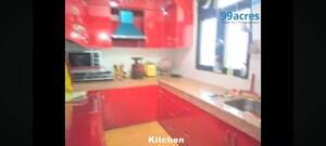 Kitchen in 3 BHK Apartment at Migsun Green Mansion, Zeta I Greater Noida – for Rent