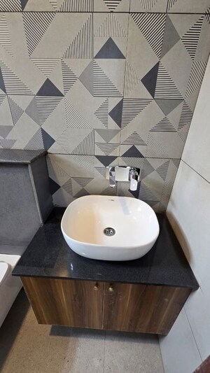 Bathroom in 3 BHK Apartment at Malleswaram – for Rent