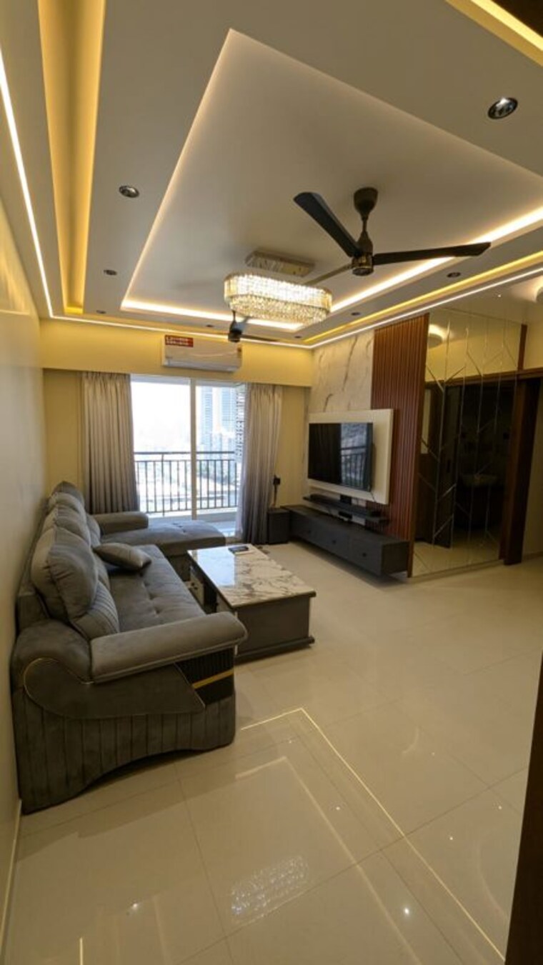 Living Room, wakad 3 Bedroom 1400 Sq.Ft. Apartment In Wakad Pune 10409704