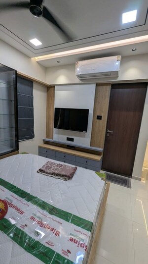 Living Room in 3 BHK Apartment at Wakad – for Rent