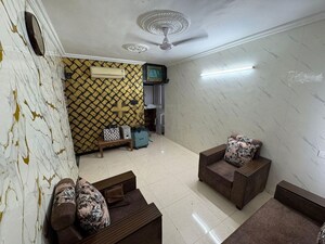 Living Room in 2 BHK Apartment at Choice 24 Goodwill, Dhanori – for Rent