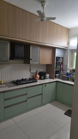 Kitchen in 3 BHK Apartment at Begumpet – for Rent
