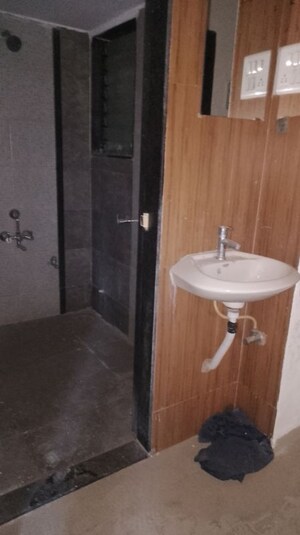 Bathroom in 1 BHK Apartment at Charms City, Titwala – for Rent