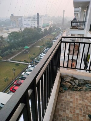 Balcony in 3 BHK Apartment at Omaxe The Palace, Gomti Nagar – for Rent
