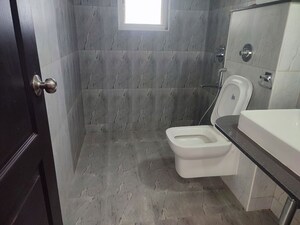 Bathroom in 3 BHK Apartment at Shriram Blue, Kr Puram – for Rent