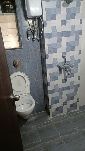 Bathroom in 3 BHK Apartment at SSD Goregaon Pearl CHSL, Goregaon West – for Rent