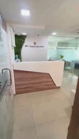 Bathroom in  Office Space at Vastrapur – for Rent