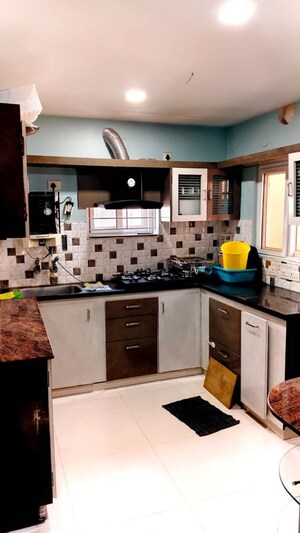Kitchen in 3 BHK Apartment at Pranathi Blue Bells, Puppalaguda – for Rent