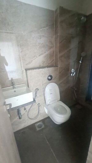 Bathroom in 1 BHK Apartment at Paradigm Antalya, Oshiwara – for Rent