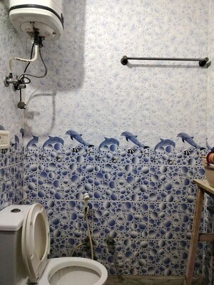 Bathroom in 3 BHK Builder Floor at C Block Surya Nagar – for Sale