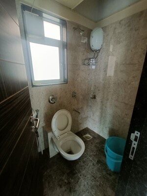 Bathroom in 1 BHK Apartment at Sahajanand Athena, Goregaon West – for Rent