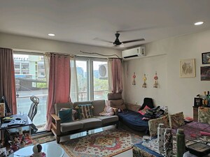 Living Room in 1 BHK Apartment at Dialani Astoria, Santacruz East – for Sale