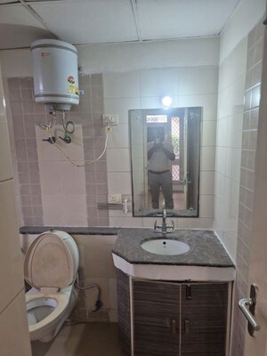 Bathroom in 3 BHK Apartment at Solutrean Caladium, Sector 109 – for Rent