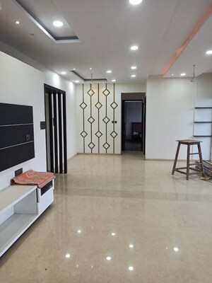 Living Room in 3 BHK Apartment at Runwal Greens, Mulund West – for Sale