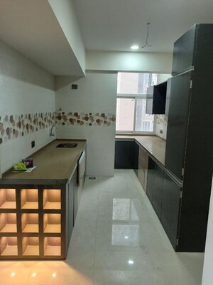 Kitchen in 3 BHK Apartment at Runwal Greens, Mulund West – for Sale