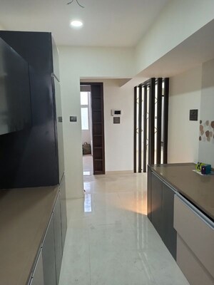 Kitchen in 3.5 BHK Apartment at Runwal Greens, Mulund West – for Sale