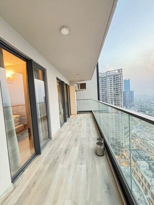 Balcony in 3 BHK Apartment at M3M Heights, Sector 65 – for Rent