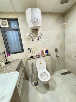 Bathroom in 3 BHK Apartment at M3M Heights, Sector 65 – for Rent