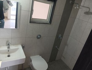 Bathroom in 3 BHK Apartment at Vilas Javdekar Yashone Eternitee, Hinjewadi – for Rent