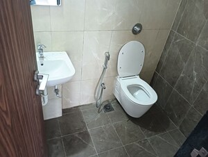 Bathroom in 3 BHK Apartment at Vilas Javdekar Yashone Eternitee, Hinjewadi – for Rent