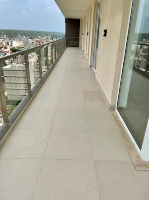 Balcony in 3 BHK Apartment at Mahindra Luminare, Sector 59 – for Rent