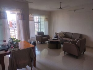 Living Room in 3 BHK Apartment at Rutuparna Apartments, Baner – for Rent