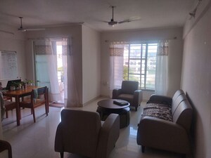 Living Room in 3 BHK Apartment at Rutuparna Apartments, Baner – for Rent