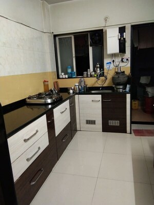 Kitchen in 3 BHK Apartment at Rutuparna Apartments, Baner – for Rent
