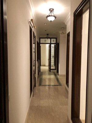 Building Lobby in 4 BHK Builder Floor at Vasant Vihar – for Rent