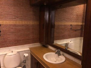 Bathroom in 4 BHK Builder Floor at Vasant Vihar – for Rent