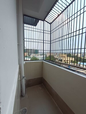 Balcony in 3 BHK Apartment at Apoorva Residency Tarnaka, Tarnaka – for Sale