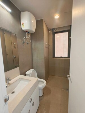 Bathroom in 2 BHK Apartment at Emaar The Palm Drive-Palm Studios, Sector 66 – for Rent