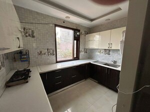 Kitchen in 1 BHK Builder Floor at Chattarpur – for Rent