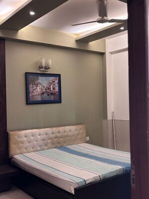 Bedroom in 2 BHK Builder Floor at Ansal Plaza Gurgaon, Palam Vihar – for Rent