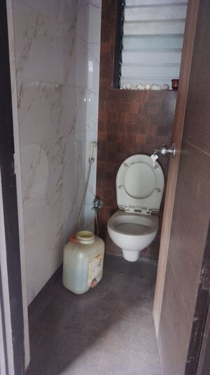 Bathroom in 1 BHK Apartment at Tharwani Vedant Millenia, Titwala – for Rent