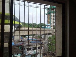 Balcony in 1 BHK Apartment at Dosti Estates, Wadala East – for Rent