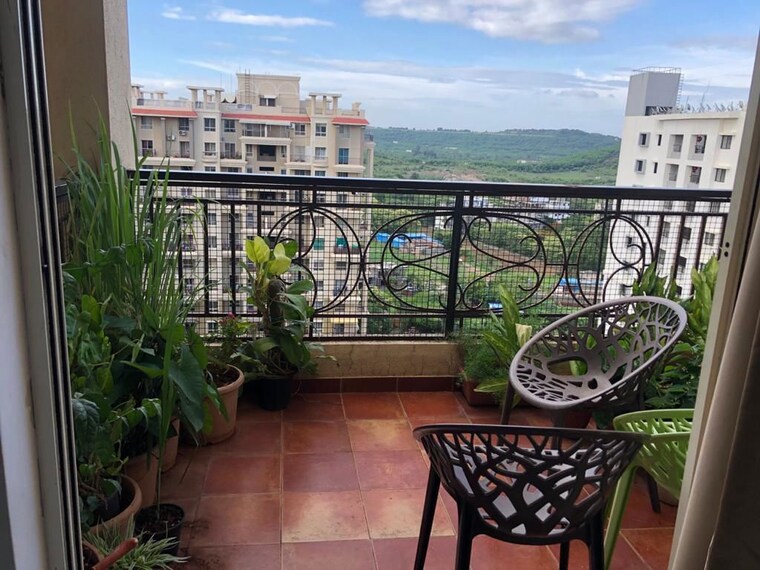 Balcony, nyati-equatorial 2 Bedroom 1000 Sq.Ft. Apartment In Bavdhan Pune 10410152