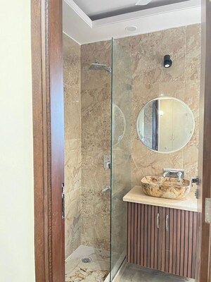 Bathroom in 3 BHK Builder Floor at Savitri Nagar – for Rent
