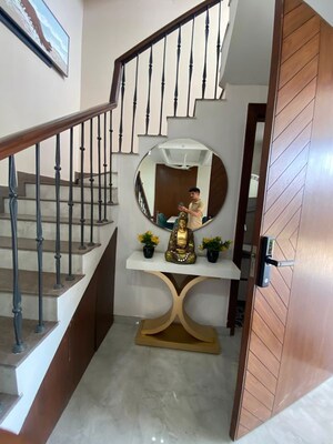 Staircase in 3 BHK Villa at High Ground – for Sale