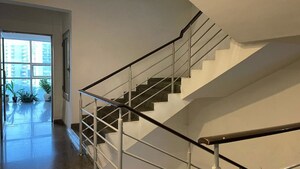 Staircase in 5 BHK Apartment at Parsvnath Exotica, Sector 53 – for Rent