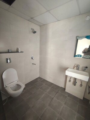 Bathroom in 3 BHK Apartment at ASBL Spire, Kokapet – for Rent