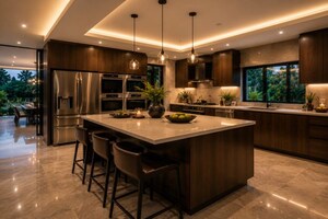 Kitchen in 3 BHK Independent House at West Fort – for Sale