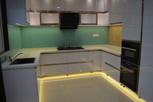 Kitchen in 3 BHK Apartment at Pashmina Waterfront, Old Madras Road – for Rent