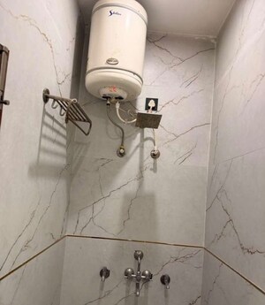 Bathroom in 1 RK Builder Floor at Aman Vihar – for Rent